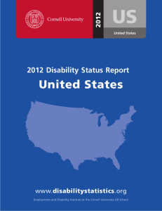 United States - Disability Statistics