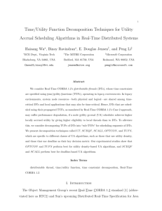 Time/Utility Function Decomposition Techniques for Utility