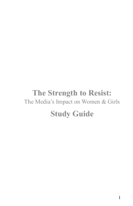 The Strength to Resist: Study Guide