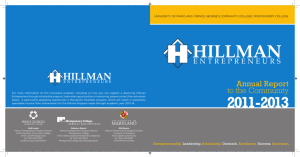 Hillman Entrepreneurs Program Director