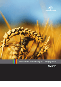 Australia and Food Security in a Changing World