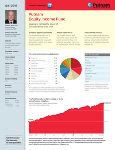 Equity Income Fund Fact Sheet