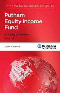 Equity Income Fund Summary Prospectus