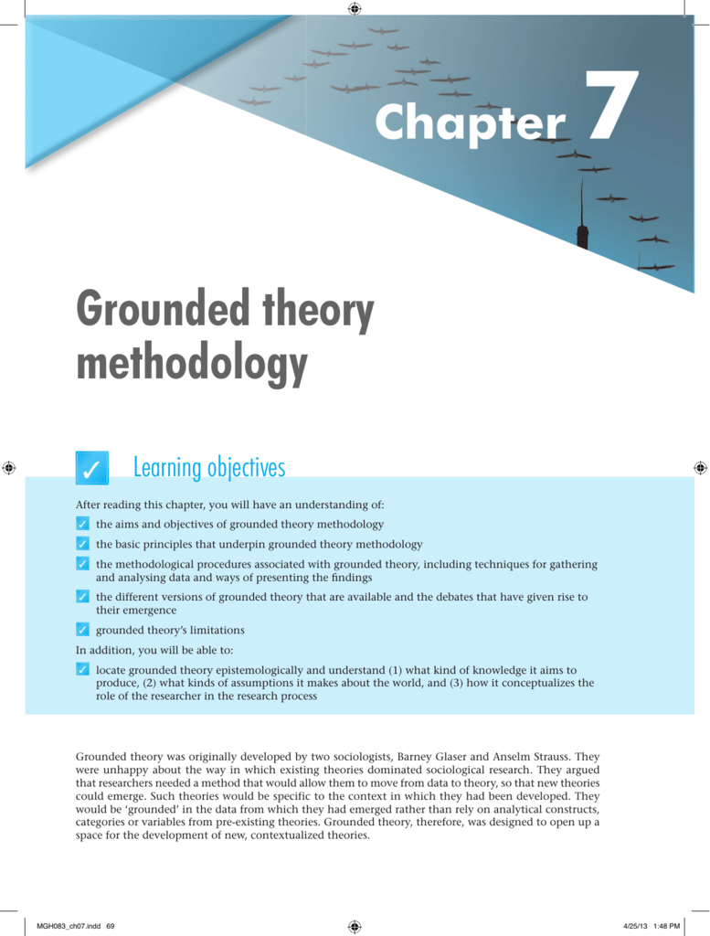 phd thesis using grounded theory