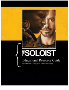 The Soloist Educational Resource Guide 5-19-2009