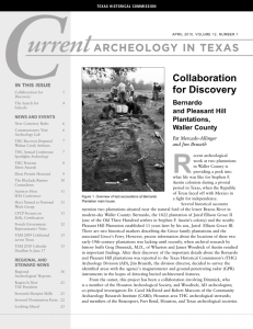 Current Archeology in Texas April 2010