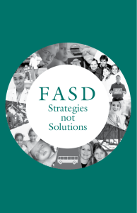 Strategies not Solutions - FASlink Fetal Alcohol Disorders Society