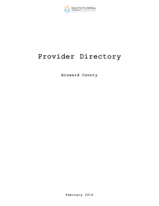 the complete provider directory