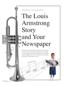 Graphic Organizers The Louis Armstrong Story and Your Newspaper