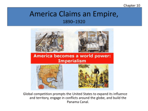 America Claims an Empire,