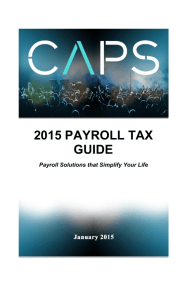 2015 payroll tax guide