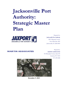 jacksonville port authority: strategic plan