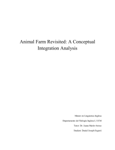 Animal Farm Revisited: A Conceptual Integration Analysis - E