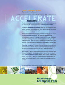 accelerate. - Technology Enterprise Park