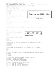 FAA Math Questions: Aviation Maintenance Technician Exam Prep