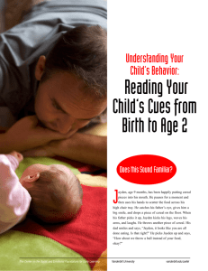 Reading Your Child's Cues from Birth to Age 2