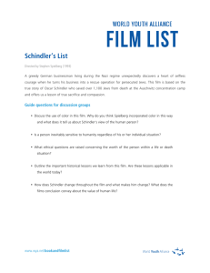 Schindelr's List