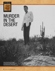Murder in the Desert