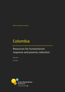 Colombia - Global Humanitarian Assistance