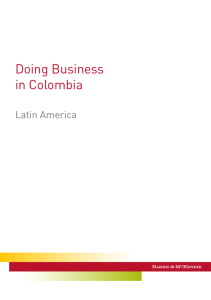 Doing Business in Colombia