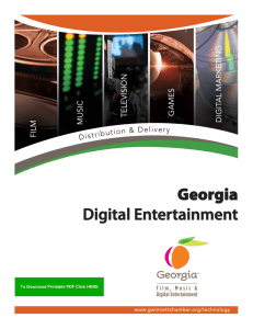 Georgia Digital Entertainment Whitepaper