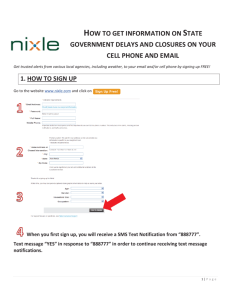 how to get information on state government delays and closures on