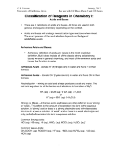 Acid-Base - SASC Specialists