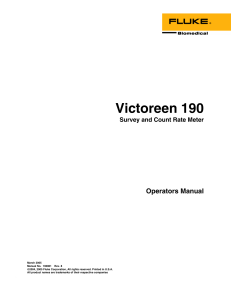 Victoreen 190