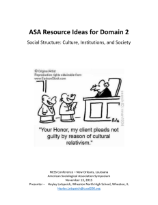 ASA Resource Ideas for Domain 2