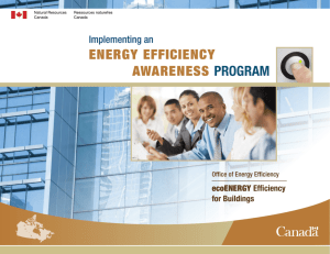 Implementing an Energy Efficiency Awareness Program