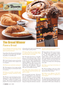Panera Bread - Success Magazine, Ltd.