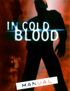 In Cold Blood manual Page 1