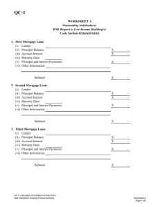 Worksheets - New Hampshire Housing Finance Authority