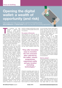 Opening the digital wallet: a wealth of opportunity (and risk)