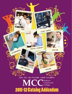 2011-2012 Catalog - Mohave Community College