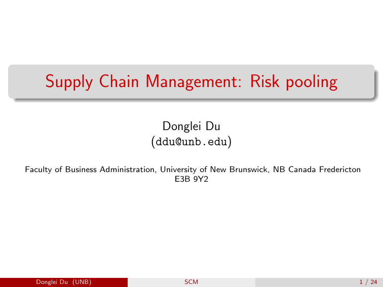 supply-chain-management-risk-pooling