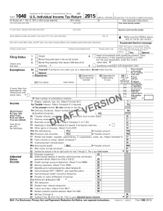 Form 1040, Sch. A, B, C and D