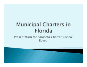 Presentation to Charter Review Board by Lynn