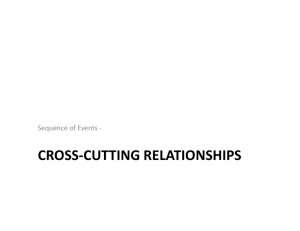 cross-cutting relationships