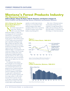 Montana's Forest Products Industry