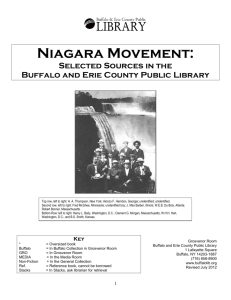 Niagara Movement - Buffalo and Erie County Public Library