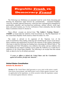 Republic Truth vs. Democracy Fraud