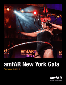 amfAR New York Gala