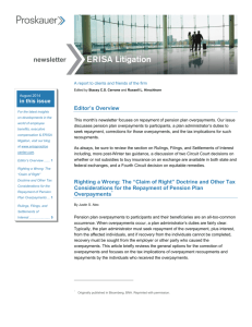 PDF version of The ERISA Litigation Newsletter
