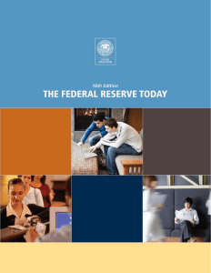 The Federal Reserve Today - Federal Reserve Bank of Richmond