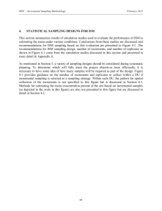 4. statistical sampling designs for ism