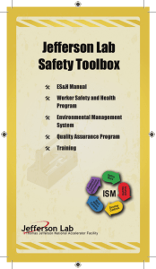 ISM Safety Toolbox