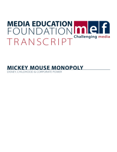 foundation transcript - Media Education Foundation