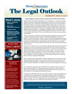 The Legal Outlook – December 2013