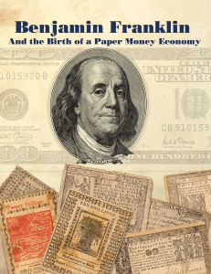Ben Franklin on Paper Money Economy